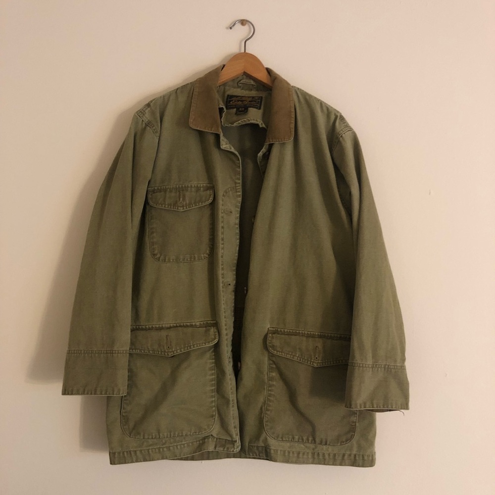 Olive Eddie Bauer Chore Coat